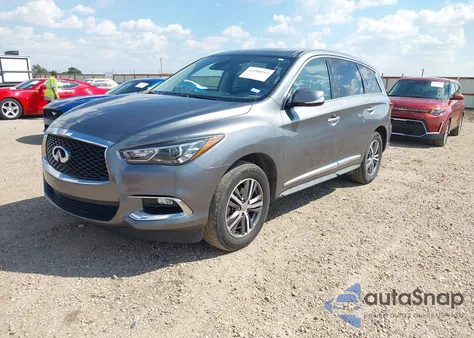 2020 Infiniti Qx60 Pure Awd from USA, damaged, VIN 5N1DL0MM4LC515832